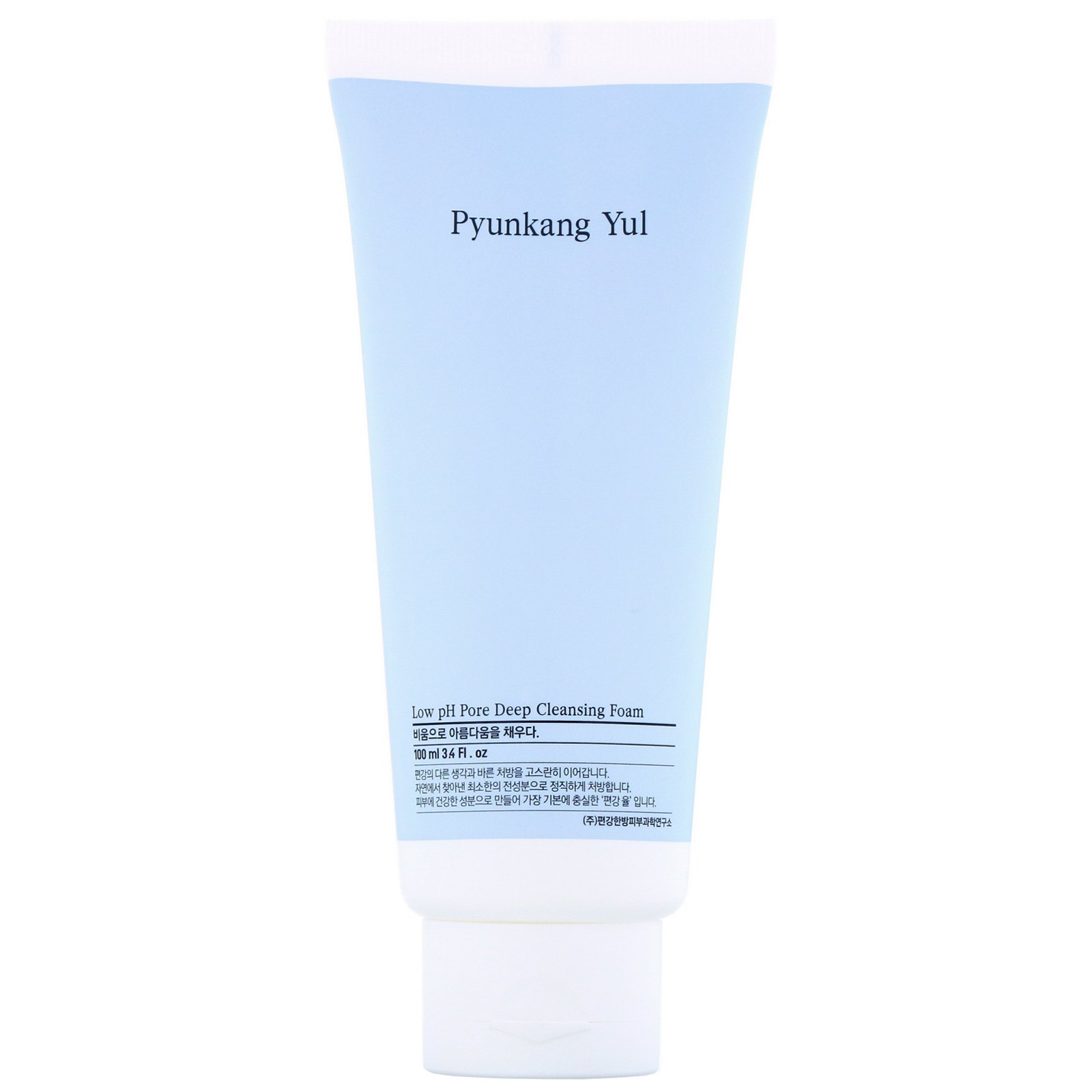 Pyunkang Yul Low pH Pore Deep Cleansing Foam veido prausimosi putos